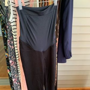 Spanx maternity over the belly jeanish pants